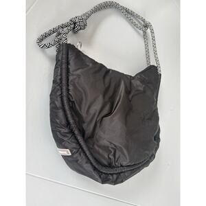 Wildfox Noir Black Puffer Purse Bag Very Nice Condition